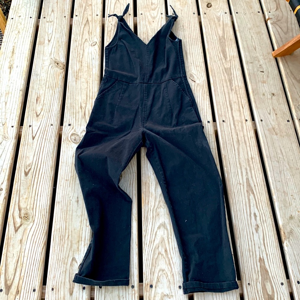 loup jumpsuit black slate coveralls